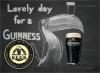 Irské točené tmavé pivo Guinness!